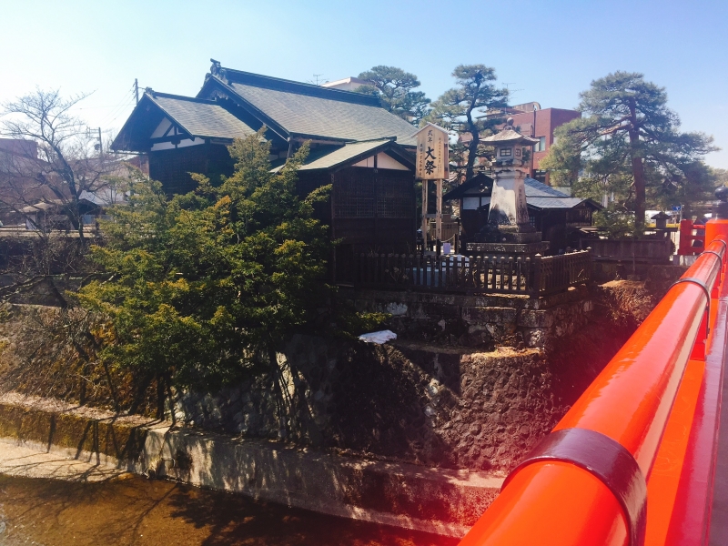 高山の古い町並み