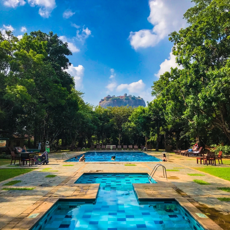 スリランカ 世界遺産のシギリヤでオススメのホテルシギリヤ