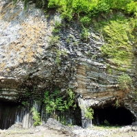 玄武洞せっく 玄武洞 青龍洞 白虎洞 朱雀洞 兵庫県豊岡市赤石1362 玄武洞駅