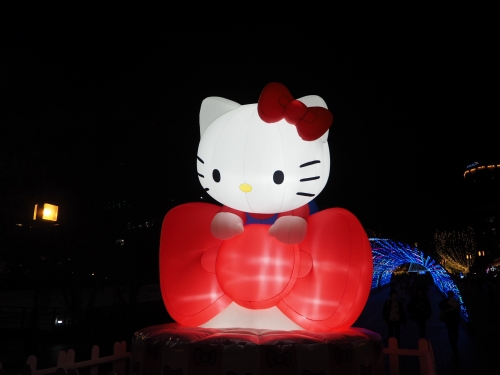 HELLO KITTY クリスマス　イルミネーション　サンタ HELLO KITTY クリスマス イルミネーション サンタ HELLO KITTY