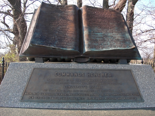 リンカーンの演説はここで行われた ゲティスバーグ国立軍事公園