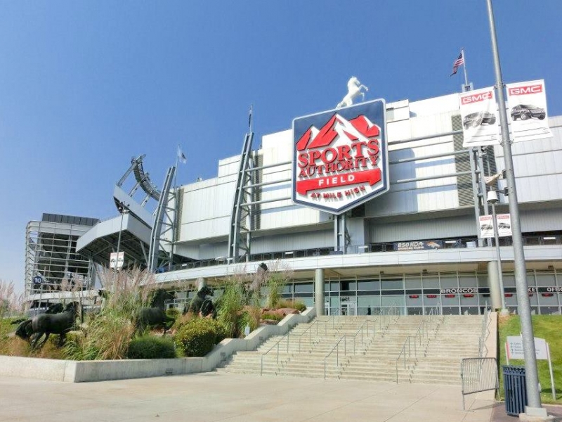 Danbury Mint NFL デンバー ブロンコス マイル ハイ スタジアム