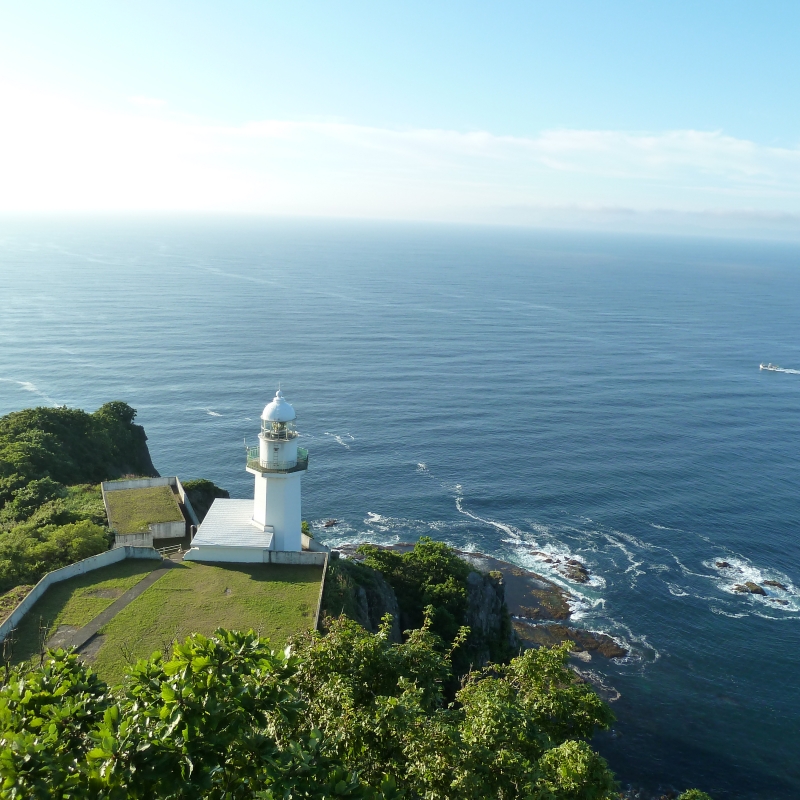 地球岬の油彩画 地球岬の油彩画 （［旅行案内］ 地球岬灯台 無料特別公開