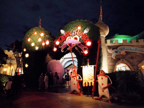 東京ディズニーランド アリスのレストラン クイーンオブハートのバンケットホール 東京ディズニーランド アリスのレストラン クイーンオブハートのバンケットホール