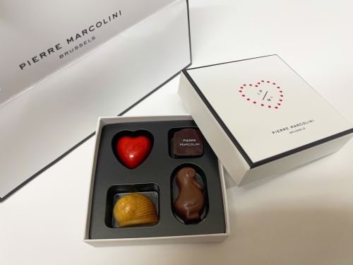 ピエールマルコリーニ チョコ4つ ピエール マルコリーニ オンラインショップ|チョコレート