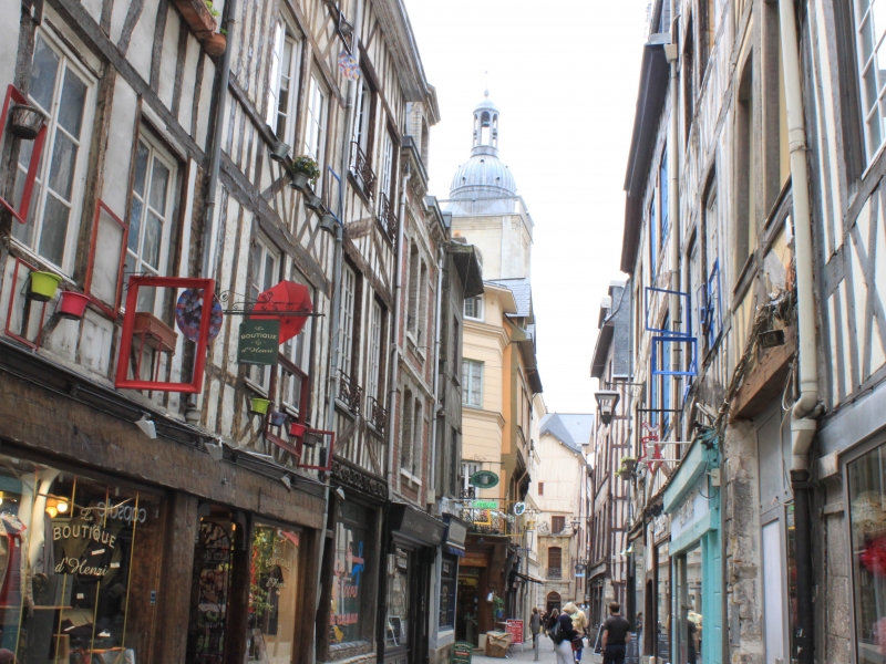 パリから電車で一時間！ノルマンディー地方、ルーアンを旅しての写真