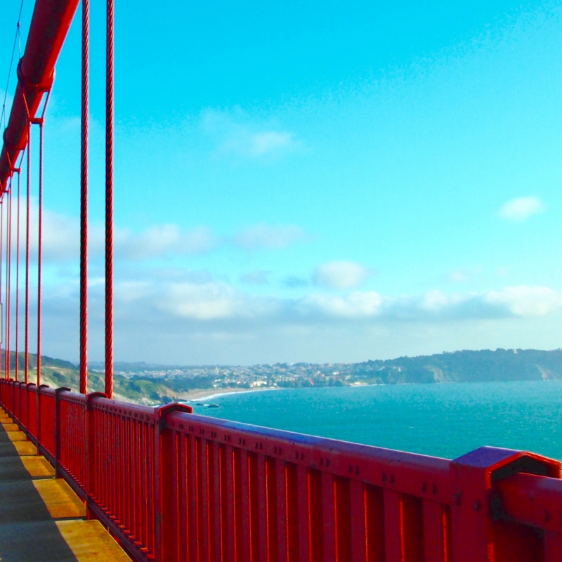 ☆アメリカ・サンフランシスコ☆レンタサイクルでゴールデンゲート