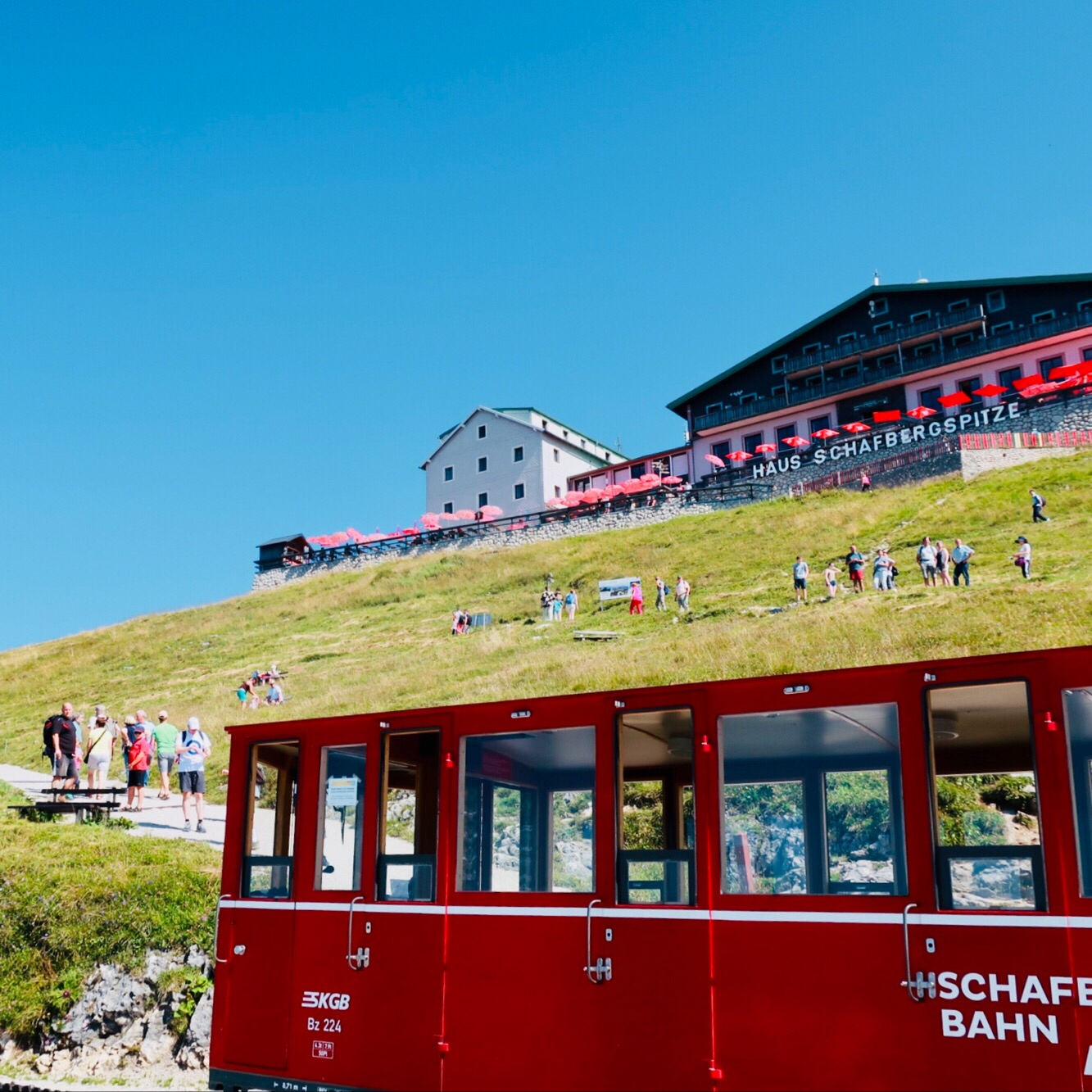 シャーフベルク登山鉄道の写真(オーストリア シャーフベルク山 登山鉄道に乗って憧れの サ...) | トリップノート