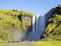 スコゥガフォスの滝