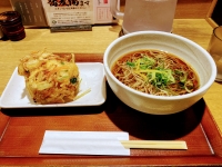 江戸切り 助六そば ぬる燗佐藤