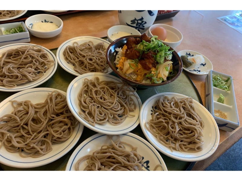 文楽皿そば 砥堀店