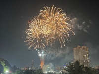 広瀬川灯ろう流し